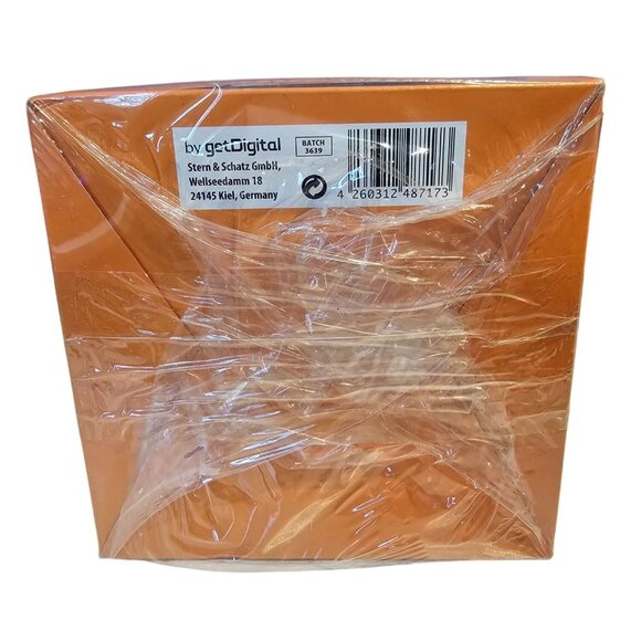 Magic Cube Tissue Box By GetDigital Plastic Magnetic Bottom NEW IN BOX Colorful - Picture 4 of 4